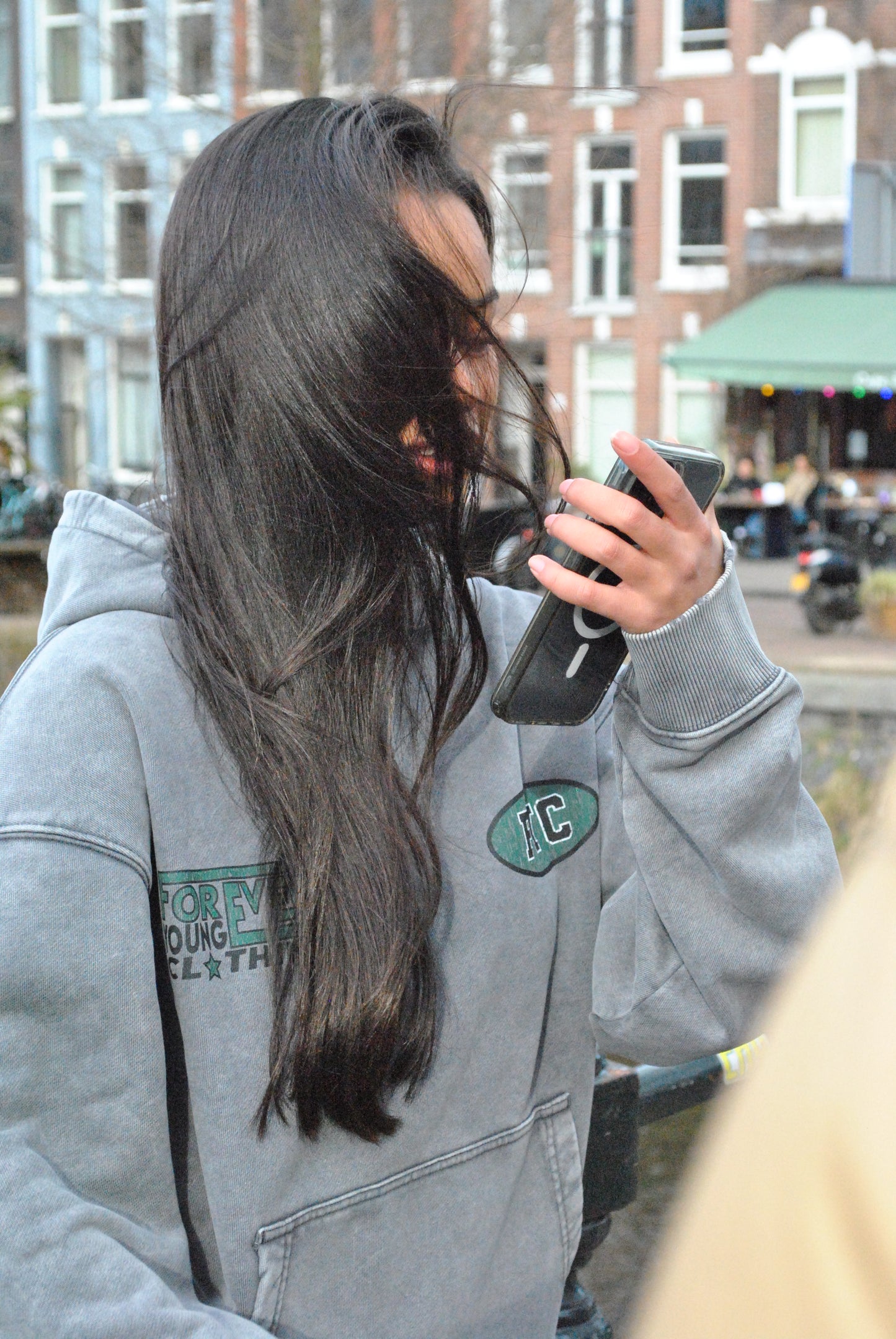 WASHED HOODIE - GREEN
