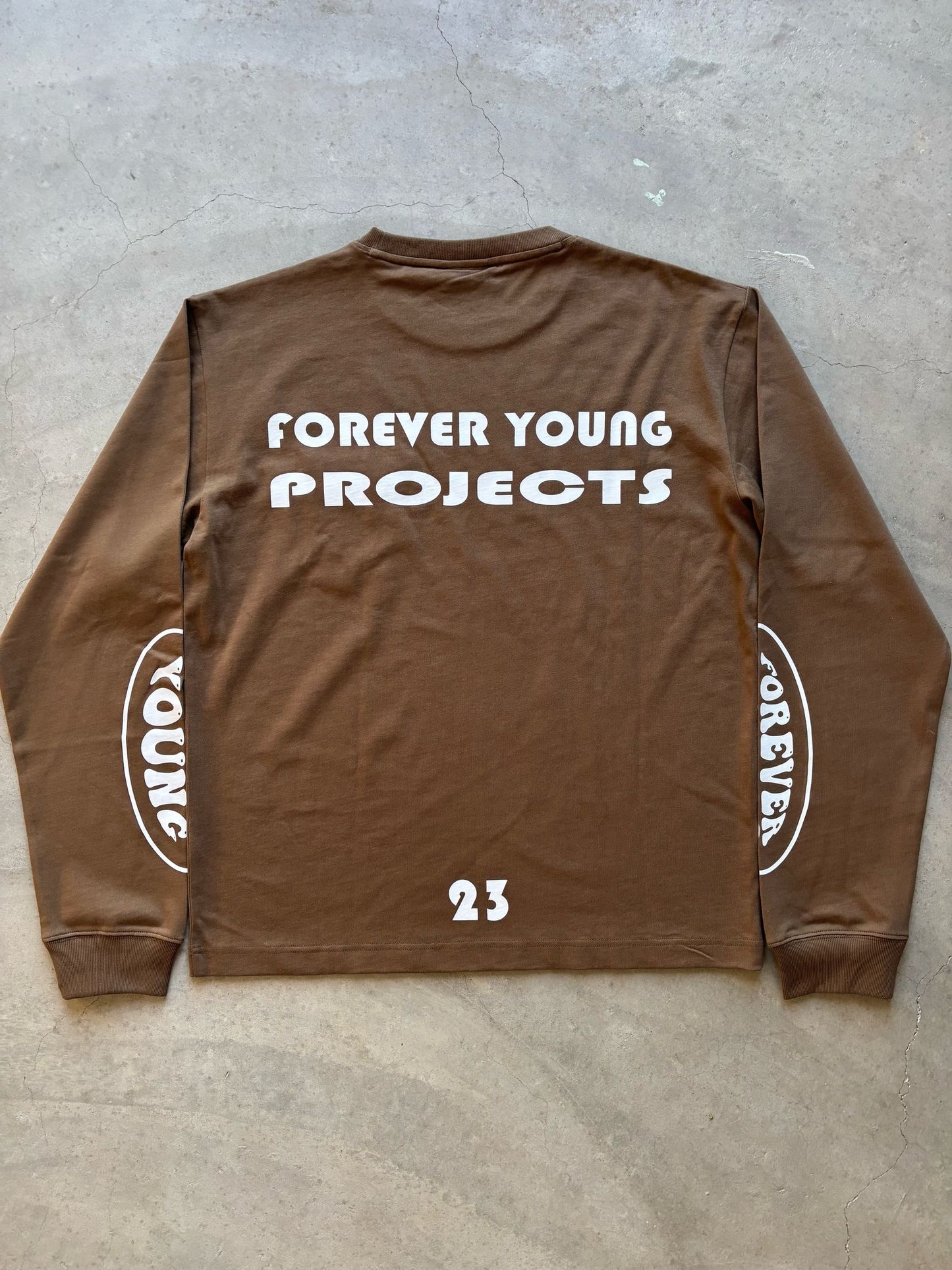 LONGSLEEVE TEE - BROWN